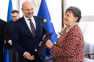 zdjęcie z rozdania promes na realizację programów społecznych, fot. Grzegorz Bukała, Urząd Miasta Rzeszowa